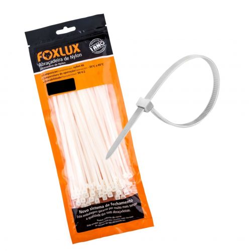 FOXLUX - ABRAÇ NYLON BR 12,7X530 C/25