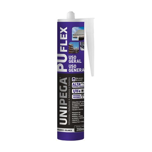 UNIPEGA - SELANTE PU FLEX CINZA 400G**