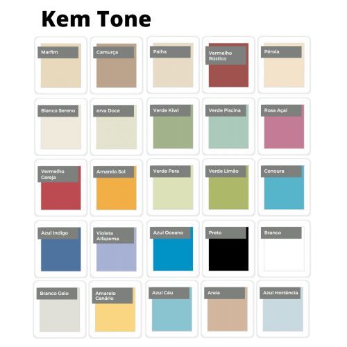 KEM TONE - TINTA ACR ECON 18L ELEMENTO CINZA