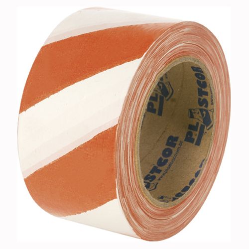 PLASTCOR - FITA ZEBRADA 70X200 BR/LAR