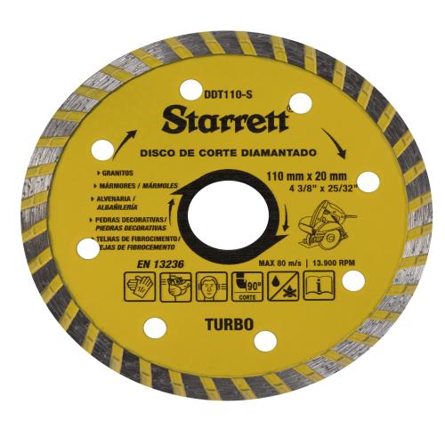 STARRETT - DISCO DIAM TURBO 43/8X3/4 DDT110-S
