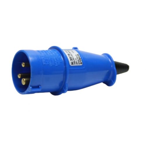STECK - ACOPLAMENTO IND 2P+T 16A 220V 6H AZ 3056