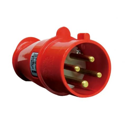 STECK - PLUG IND 3P+T 32A 380V 6H VM 4276
