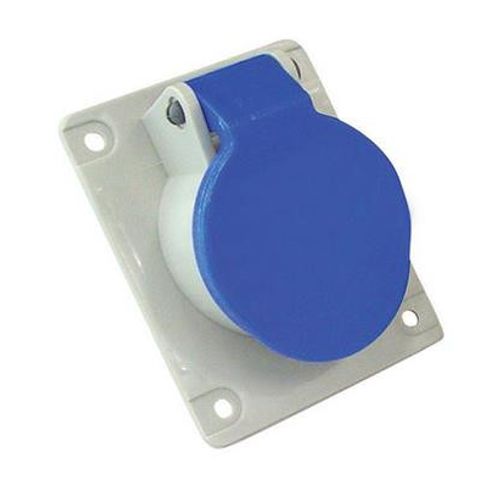 STECK - TOMADA IND EMB 3P+T 32A 220V 9H AZ 4249