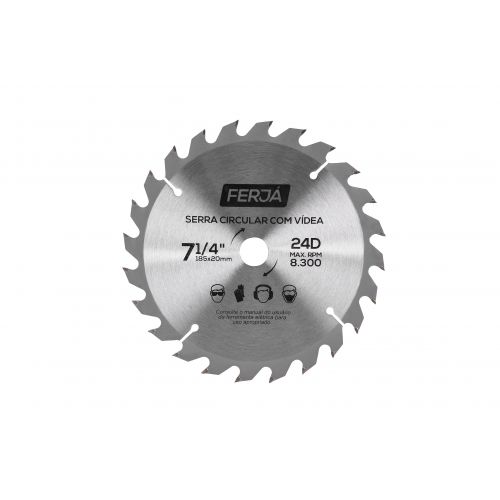 FERJA - SERRA CIRC WIDEA 71/4X24D PRO