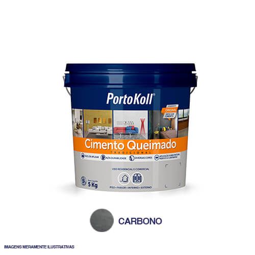 Imagem do produto PORTOKOLL - CIMENTO QUEIMADO CARBONO 5KG