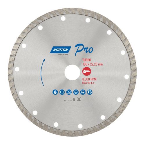 NORTON - DISCO DIAM TURBO 7X7/8 PRO