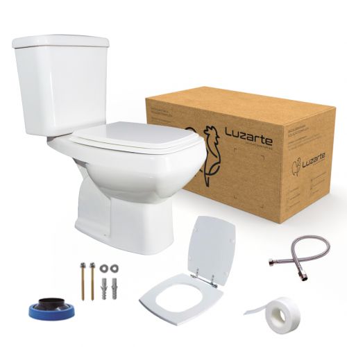 LUZARTE - KIT BACIA/CX ACOP+ACESS 3/6L BR ANTURIUS